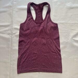 Lululemon Seamless Racerback Tank Top Heathered Plum Purple SizeXS/S (Estimated)